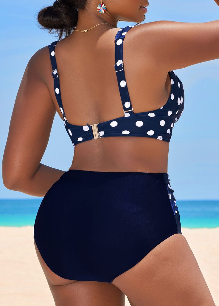 RETRO BIKINI TINTO BLUE